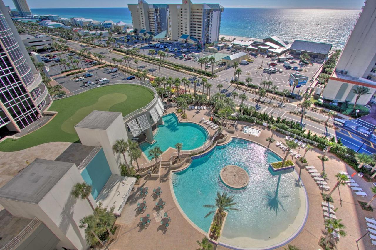 Comfy Pcb Condo With View And Private Beach Access! Panama City Beach Luaran gambar
