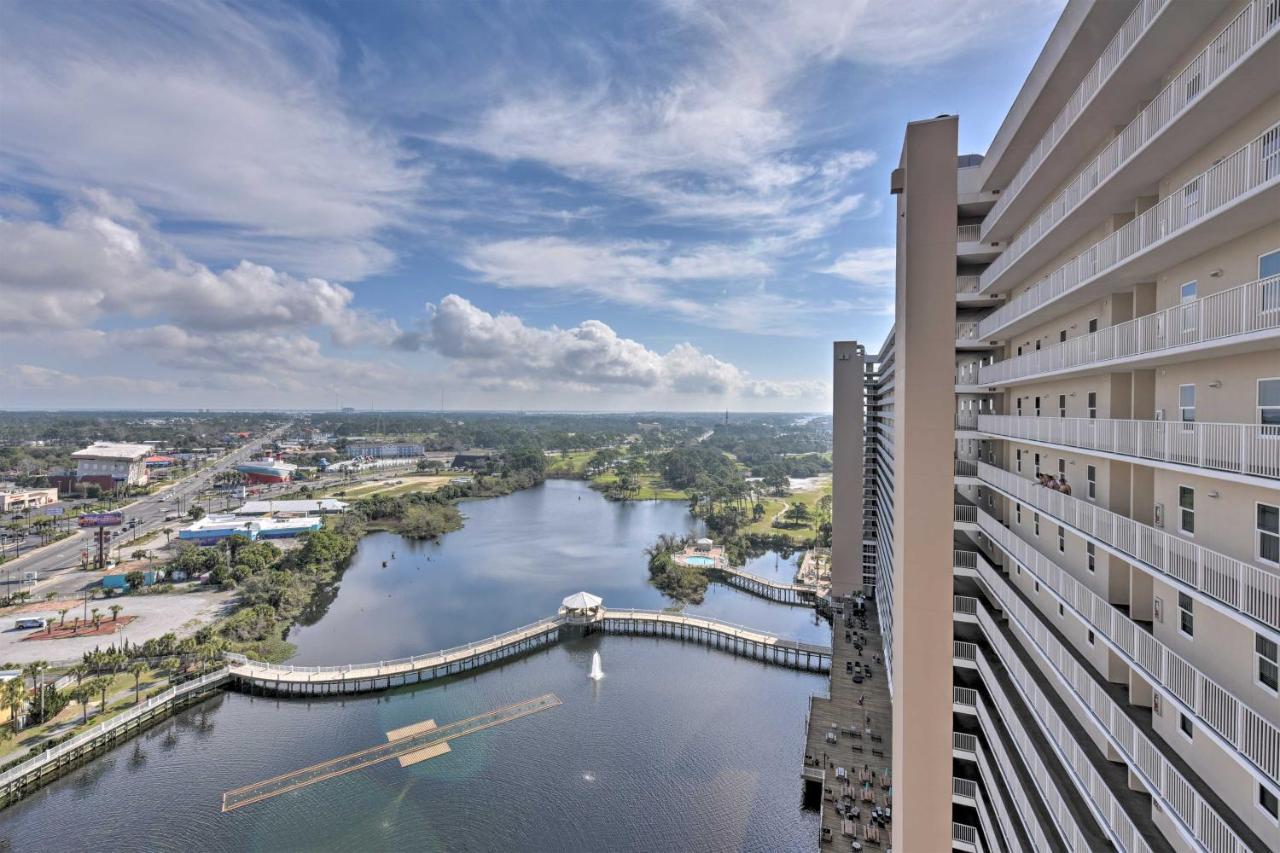 Comfy Pcb Condo With View And Private Beach Access! Panama City Beach Luaran gambar